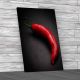 Isolated Chili Chilli Canvas Print Large Picture Wall Art