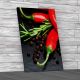 Kitchen Chili And Pepper Canvas Print Large Picture Wall Art