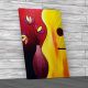 Abstract Guitar And Vase Canvas Print Large Picture Wall Art