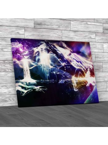 Magical Land Abstract Canvas Print