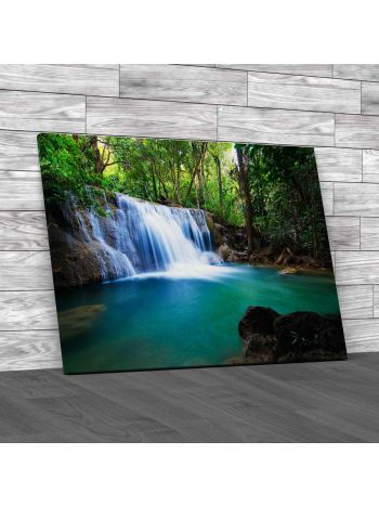 Gorgeous Waterfall Canvas Print Large Picture Wall Art