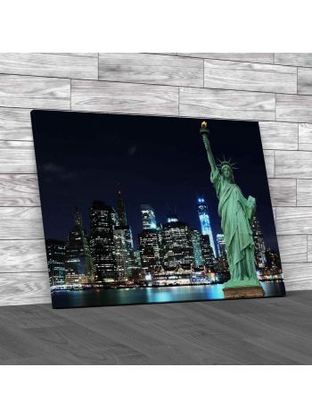 New York Skyline Canvas Print Large Picture Wall Art