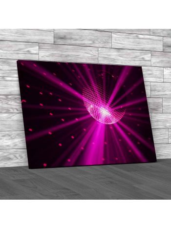 Ballroom Disco Light Canvas Print Large Picture Wall Art