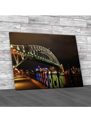 Sydney Harbor Bridge Canvas Print Large Picture Wall Art