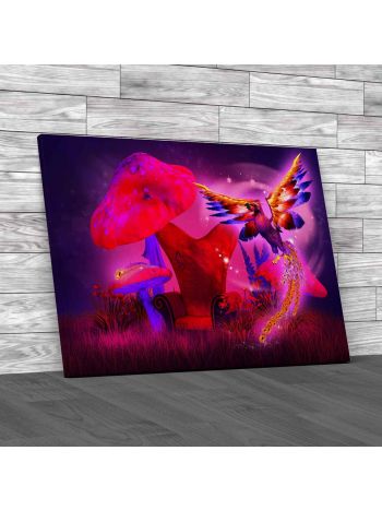 Mystical Fantasy Land Canvas Print Large Picture Wall Art