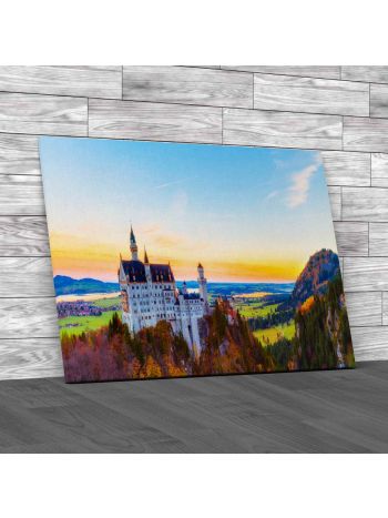Neuschwanstein Castle Canvas Print Large Picture Wall Art