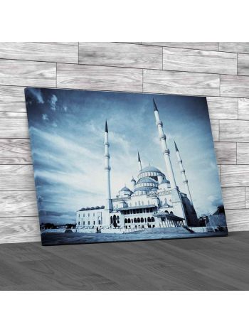 Kocatepe Mosque In Ankara Canvas Print Large Picture Wall Art