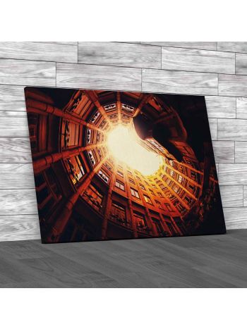 Inside The Walls Barcelona Canvas Print Large Picture Wall Art