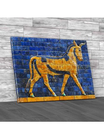Golden Calf In Babylon Canvas Print Large Picture Wall Art
