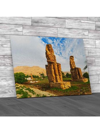 Theban Necropolis Canvas Print Large Picture Wall Art