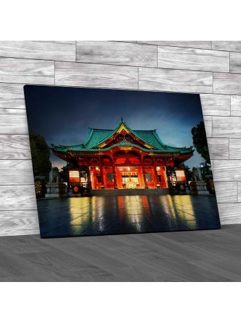 Kanda Shrine In Tokyo Japan Canvas Print Large Picture Wall Art