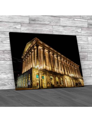 Birmingham Town Hall Canvas Print Large Picture Wall Art