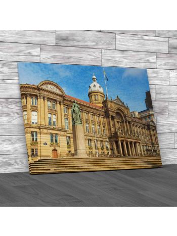 Victoria Square In Birmingham Canvas Print Large Picture Wall Art