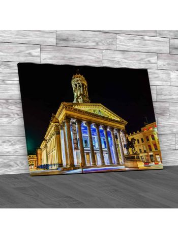 Gallery Of Modern Art In Glasgow Canvas Print Large Picture Wall Art