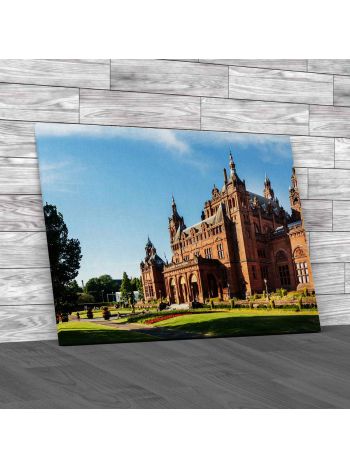 Kelvingrove Art Gallery And Museum Canvas Print Large Picture Wall Art