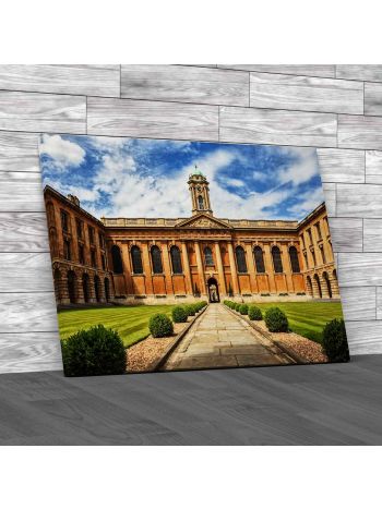 Queens College Oxford Canvas Print Large Picture Wall Art