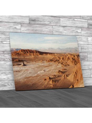 Valley Of The Moon Chile Canvas Print Large Picture Wall Art