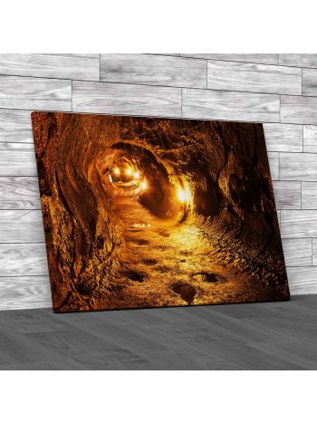 The Thurston Lava Tube Hawaii Canvas Print Large Picture Wall Art