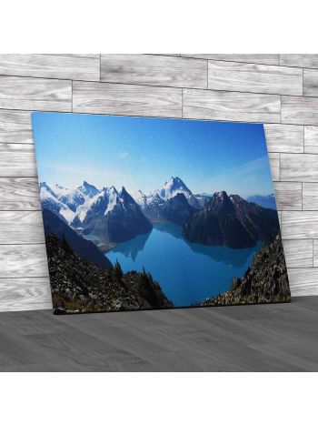 Garibaldi Lake Canada Canvas Print Large Picture Wall Art