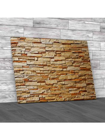 Modern Stone Wall Canvas Print Large Picture Wall Art