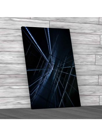 Abstract Falling Canvas Print Large Picture Wall Art