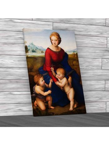 Madonna of the Meadow Canvas Print Large Picture Wall Art