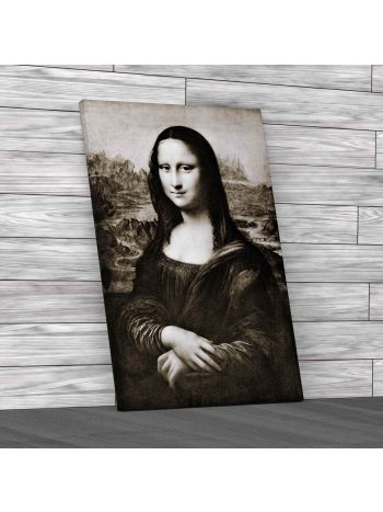 Mona Lisa Canvas Print Large Picture Wall Art