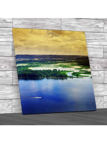 The Upper Mississippi River Canvas Print Large Picture Wall Art